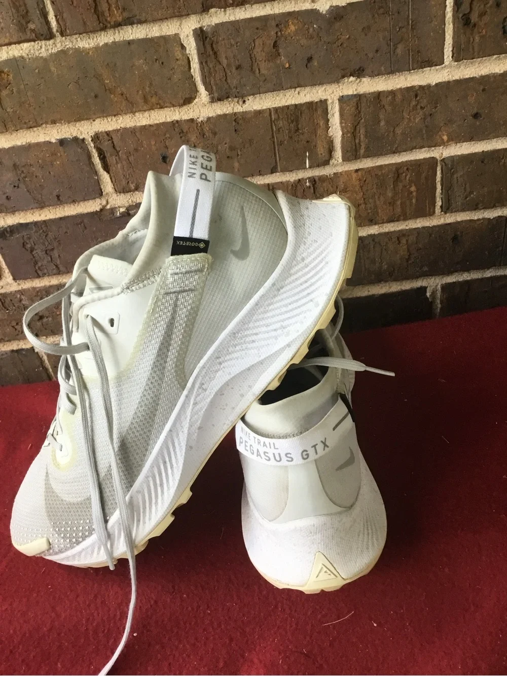 GORE-TEX Women's Running Shoe in Off-White/Cream
